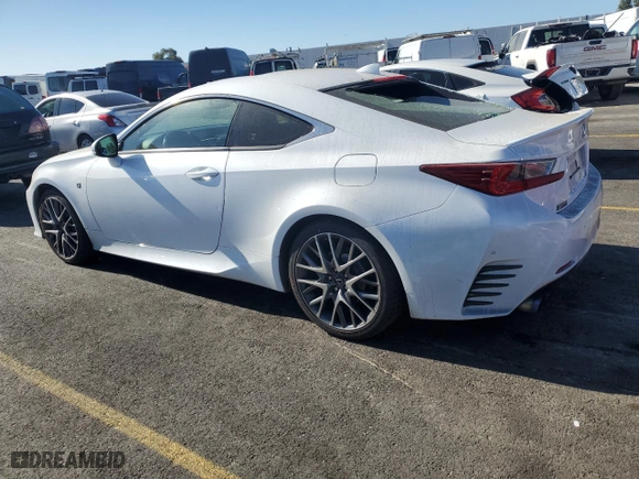 2015 Lexus RC 350 with VIN JTHHE5BC8F5008074, listed as a Copart auction lot 76580524 with 149,759 mi miles and Salvage Title. Bid and sale history available at carsss.com. Image 2.