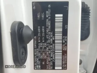 2015 Lexus NX 200t with VIN JTJBARBZ1F2034948, listed as a Copart auction lot 60668105 with 80,749 mi miles and Salvage title. Bid and sale history available at DreamBid. Image 13.