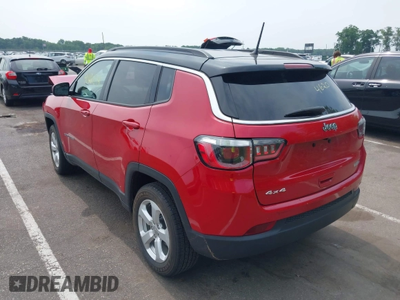 2018 Jeep Compass Latitude с VIN 3C4NJDBB7JT223360, выставлен на аукционе IAAI как лот 42406279 с пробегом 15 410 миль миль и . История ставок и продаж доступна на DreamBid. Изображение 3.