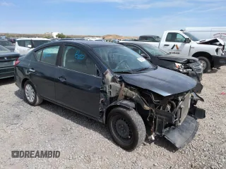 2016 Nissan Versa S Plus with VIN 3N1CN7AP1GL897316, listed as a Copart auction lot 59285645 with Not provided miles and Salvage title. Bid and sale history available at DreamBid. Image 4.
