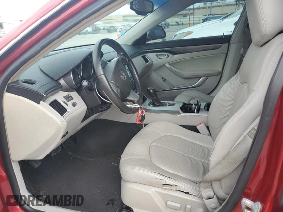 2011 Cadillac CTS with VIN 1G6DA5EY4B0133618, listed as a Copart auction lot 62953395 with 152,546 mi miles and Salvage title. Bid and sale history available at DreamBid. Image 7.