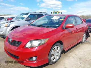 2009 Toyota Corolla with VIN 1NXBU40E19Z003510, listed as a IAAI auction lot 42061161 with 136,846 mi miles. Bid and sale history available at carsss.com. Image 17.