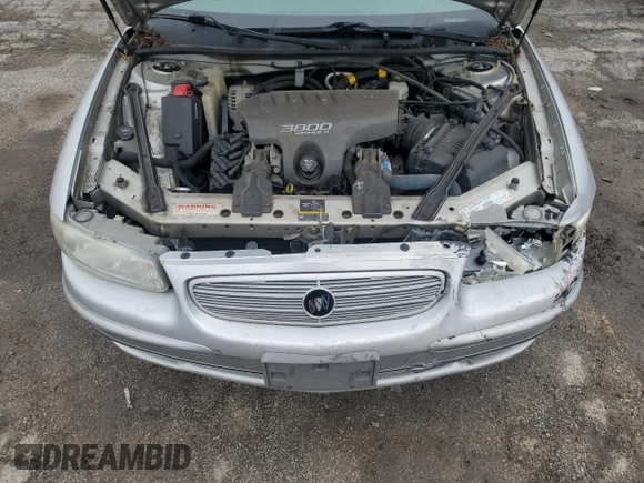 2002 Buick Regal LS with VIN 2G4WB52K321285571, listed as a Copart auction lot 57562465 with 91,352 mi miles and Salvage title. Bid and sale history available at DreamBid. Image 11.