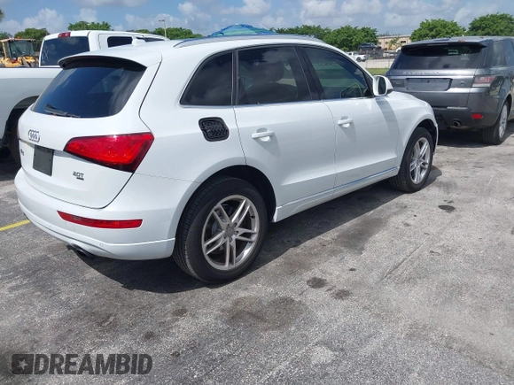 2014 Audi Q5 Premium Plus with VIN WA1LFAFP9EA124785, listed as a IAAI auction lot 42511649 with 99,109 mi miles and . Bid and sale history available at DreamBid. Image 4.