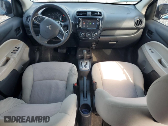 2019 Mitsubishi Mirage ES z VIN ML32F3FJ8KHF07358, wystawiony jako Copart lot #54682865 z przebiegiem 99 286 mil mil oraz Szkoda całkowita • Salvage title. Historia ofert i sprzedaży dostępna na DreamBid. Obrazek 8.