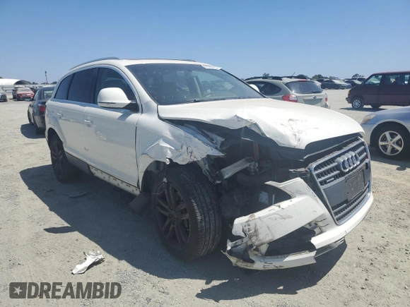 2009 Audi Q7 with VIN WA1AY74L59D006225, listed as a Copart auction lot 61760315 with 126,247 mi miles and Salvage title. Bid and sale history available at DreamBid. Image 4.