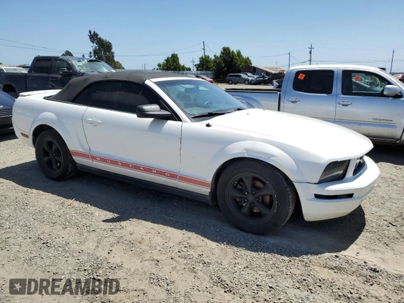 2008 Ford Mustang Deluxe with VIN 1ZVHT84N685115938, listed as a Copart auction lot 55597055 with 158,590 mi miles and Clean title. Bid and sale history available at DreamBid. Image 4.