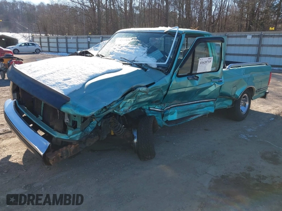 1994 Ford F-150 with VIN 1FTDF15Y9RNB04748, listed as a IAAI auction lot 41620715 with 1 mi miles. Bid and sale history available at carsss.com. Image 2.
