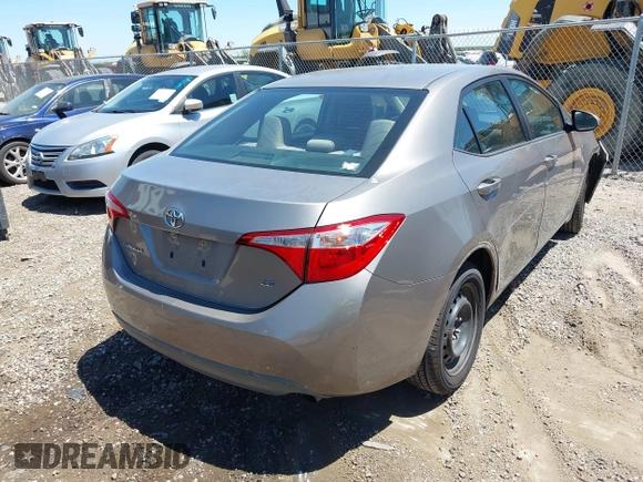 2015 Toyota Corolla L with VIN 5YFBURHE1FP312604, listed as a IAAI auction lot 42085424 with 123,379 mi miles and . Bid and sale history available at DreamBid. Image 4.