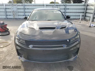 2021 Dodge Charger SRT Hellcat Redeye Widebody with VIN 2C3CDXL93MH660916, listed as a Copart auction lot 83921594 with 27,729 mi miles and Clean Title. Bid and sale history available at carsss.com. Image 5.