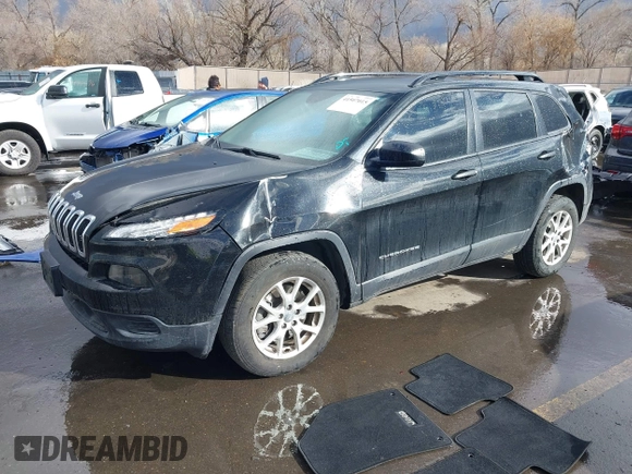 2017 Jeep Cherokee Sport с VIN 1C4PJMAB0HW657862, выставлен на аукционе IAAI как лот 41507015 с пробегом 57 968 миль миль и . История ставок и продаж доступна на DreamBid. Изображение 17.