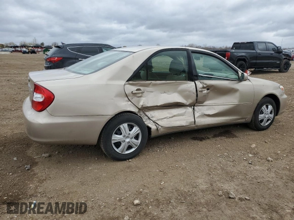 2004 Toyota Camry LE with VIN 4T1BE32K44U901585, listed as a Copart auction lot 53023065 with 123,637 mi miles and Salvage Title. Bid and sale history available at carsss.com. Image 3.