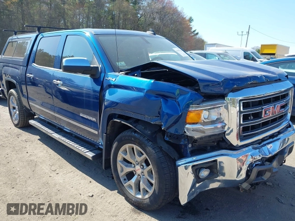 2015 GMC Sierra 1500 SLT with VIN 3GTU2VEC5FG377584, listed as a IAAI auction lot 41957928 with 91,125 mi miles and . Bid and sale history available at DreamBid. Image 1.