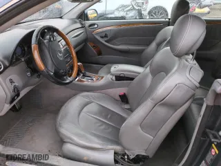 2006 Mercedes-Benz CLK-Class 5.0L with VIN WDBTK75J16F172401, listed as a Copart auction lot 43644735 with 84,032 mi miles and Salvage Title. Bid and sale history available at carsss.com. Image 7.