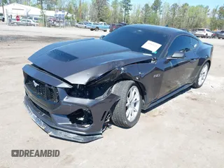 2024 Ford Mustang GT with VIN 1FA6P8CF7R5416671, listed as a IAAI auction lot 41961232 with 8,805 mi miles. Bid and sale history available at carsss.com. Image 17.