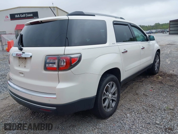 2014 GMC Acadia SLT with VIN 1GKKRRKDXEJ281703, listed as a IAAI auction lot 41945533 with 1 mi miles. Bid and sale history available at carsss.com. Image 4.