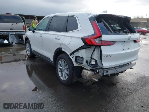 2025 Honda CR-V EX-L with VIN 2HKRS4H70SH418137, listed as a IAAI auction lot 41067968 with 4,701 mi miles and . Bid and sale history available at DreamBid. Image 3.