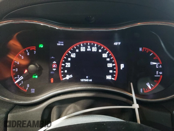 2014 Dodge Durango SXT with VIN 1C4RDHAG3EC972350, listed as a Copart auction lot 49389595 with 187,840 mi miles and Salvage Title. Bid and sale history available at carsss.com. Image 9.