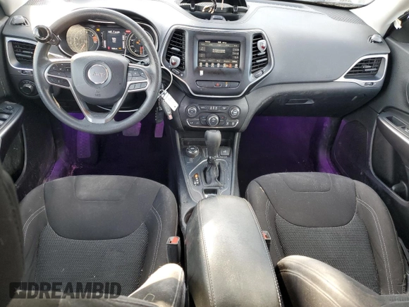 2021 Jeep Cherokee Latitude with VIN 1C4PJMCB4MD136078, listed as a Copart auction lot 43788135 with 78,256 mi miles and Salvage title. Bid and sale history available at DreamBid. Image 8.