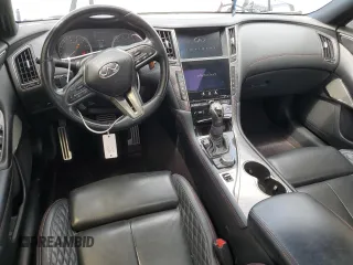 2018 Infiniti Q50 Red Sport 400 с VIN JN1FV7AP8JM460374, выставлен на аукционе Copart как лот 59115205 с пробегом 174 977 миль миль и Чистый • Clean title. История ставок и продаж доступна на DreamBid. Изображение 8.