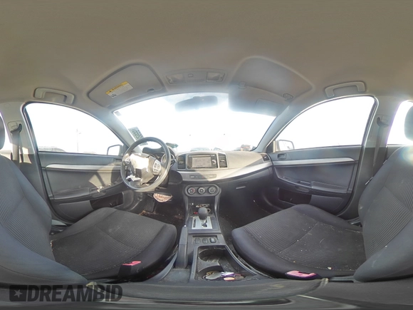 2014 Mitsubishi Lancer SE z VIN JA32V2FW4EU013379, wystawiony jako Copart lot #44632655 z przebiegiem 108 599 mil mil oraz Szkoda całkowita • Salvage title. Historia ofert i sprzedaży dostępna na DreamBid. Obrazek 12.