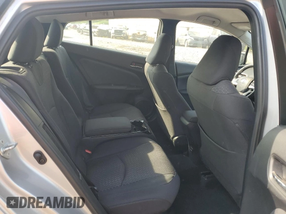 2017 Toyota Prius Plus with VIN JTDKARFP6H3045291, listed as a Copart auction lot 60299385 with 26,917 mi miles and Salvage title. Bid and sale history available at DreamBid. Image 10.