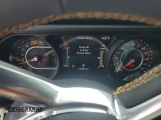 2024 Jeep Wrangler Sahara with VIN 1C4PJXEG0RW335831, listed as a Copart auction lot 61973055 with 15,785 mi miles and Salvage title. Bid and sale history available at DreamBid. Image 9.