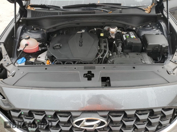 2021 Hyundai Santa Fe SE with VIN 5NMS14AJ8MH366606, listed as a Copart auction lot 43437755 with 53,109 mi miles and Salvage Title. Bid and sale history available at carsss.com. Image 14.