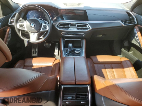 2022 BMW X6 xDrive40i with VIN 5UXCY6C06N9J13344, listed as a Copart auction lot 49278715 with 83,632 mi miles and Clean Title. Bid and sale history available at carsss.com. Image 8.