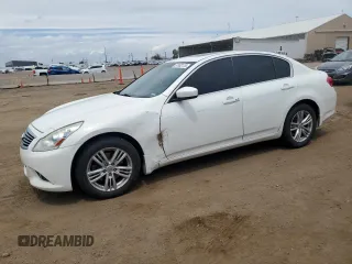 2011 Infiniti G37 x z VIN JN1CV6AR2BM350596, wystawiony jako Copart lot #57852175 z przebiegiem 177 483 mil mil oraz Szkoda całkowita • Salvage title. Historia ofert i sprzedaży dostępna na DreamBid. Obrazek 1.