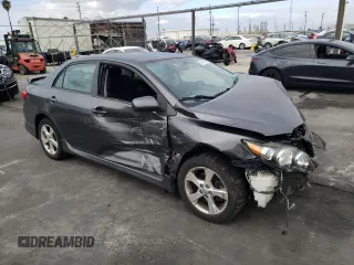 2012 Toyota Corolla L with VIN 5YFBU4EE6CP028386, listed as a Copart auction lot 53189055 with 0 mi miles and Salvage Title. Bid and sale history available at carsss.com. Image 4.