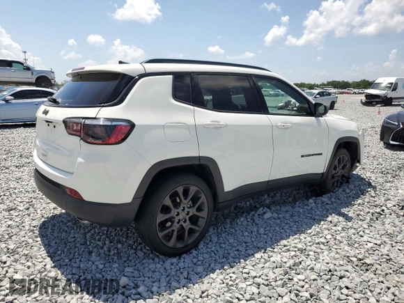 2021 Jeep Compass 80th Anniversary with VIN 3C4NJCEB4MT604075, listed as a Copart auction lot 52258645 with 78,510 mi miles and Non Repairable. Bid and sale history available at carsss.com. Image 3.