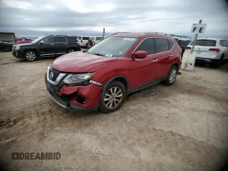 2017 Nissan Rogue SV z VIN 5N1AT2MT3HC790296, wystawiony jako Copart lot #54994365 z przebiegiem 117 302 mil mil oraz Szkoda całkowita • Salvage title. Historia ofert i sprzedaży dostępna na DreamBid. Obrazek 1.