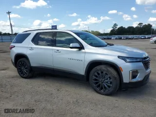 2022 Chevrolet Traverse RS with VIN 1GNERJKW0NJ101955, listed as a Copart auction lot 72691834 with 0 mi miles and Clean Title. Bid and sale history available at carsss.com. Image 4.