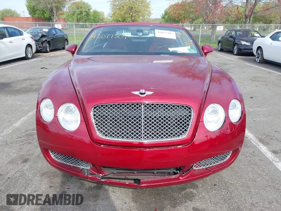 2007 Bentley Continental GT с VIN SCBDR33W87C049953, выставлен на аукционе IAAI как лот 42077307 с пробегом Не указан миль и . История ставок и продаж доступна на DreamBid. Изображение 6.
