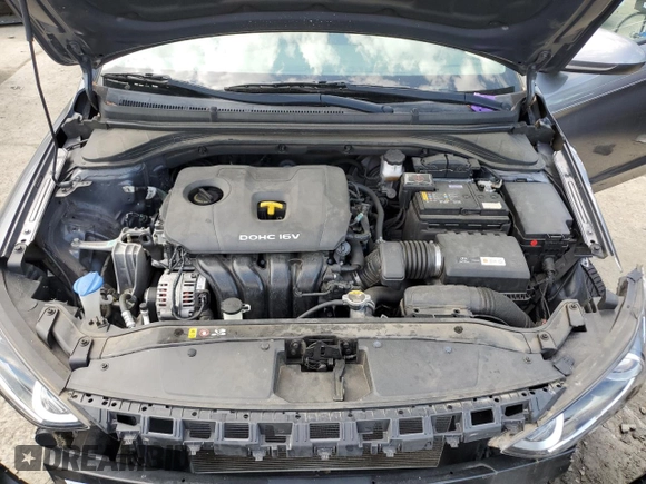 2018 Hyundai Elantra SEL with VIN 5NPD84LF1JH387101, listed as a Copart auction lot 55518915 with Not Provided miles and Salvage Title. Bid and sale history available at DreamBid. Image 11.