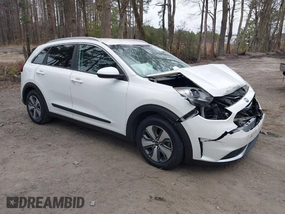 2018 Kia Niro LX with VIN KNDCB3LC5J5204859, listed as a IAAI auction lot 41800970 with 131,040 mi miles. Bid and sale history available at carsss.com. Image 1.