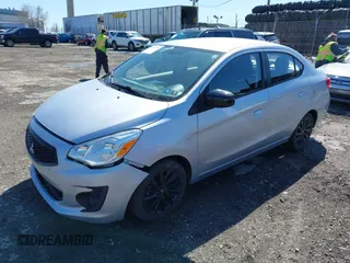 2020 Mitsubishi Mirage SE with VIN ML32F4FJ6LHF01842, listed as a IAAI auction lot 41869199 with 40,197 mi miles and . Bid and sale history available at DreamBid. Image 2.