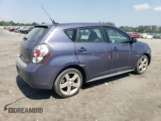 2009 Pontiac Vibe 1SB with VIN 5Y2SP67039Z431857, listed as a Copart auction lot 62357425 with 104,786 mi miles and Salvage title. Bid and sale history available at DreamBid. Image 3.