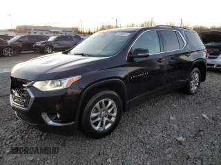 2019 Chevrolet Traverse LT Cloth with VIN 1GNERGKW0KJ142407, listed as a Copart auction lot 42038515 with 130,871 mi miles and Non repairable. Bid and sale history available at DreamBid. Image 1.