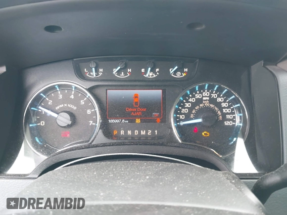 2011 Ford F-150 XLT with VIN 1FTFW1ETXBFB94649, listed as a IAAI auction lot 42509507 with 185,997 mi miles and . Bid and sale history available at DreamBid. Image 7.