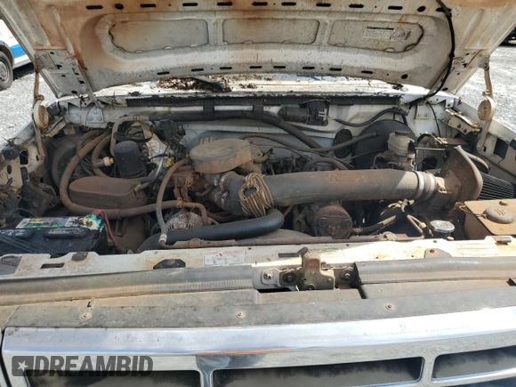 1996 Ford F-150 z VIN 1FTEX14H3TKA50259, wystawiony jako Copart lot #61027725 z przebiegiem Nie podano mil oraz Czysty tytuł • Clean title. Historia ofert i sprzedaży dostępna na DreamBid. Obrazek 11.