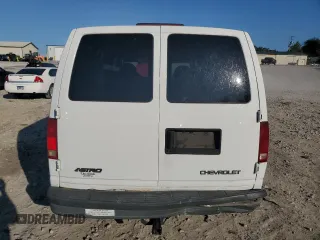 2005 Chevrolet Astro Cargo with VIN 1GCDM19X45B108595, listed as a Copart auction lot 72145794 with 169,064 mi miles and Salvage Title. Bid and sale history available at carsss.com. Image 6.