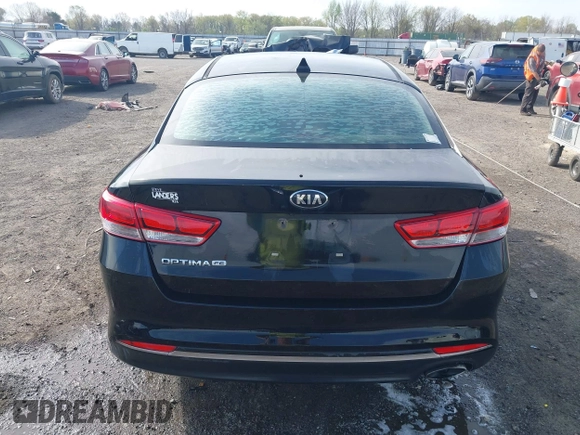 2016 Kia Optima LX with VIN 5XXGT4L35GG039310, listed as a IAAI auction lot 41910960 with 91,662 mi miles. Bid and sale history available at carsss.com. Image 16.