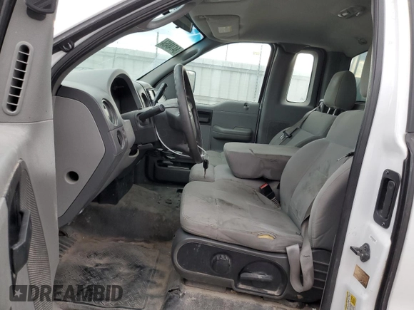 2007 Ford F-150 XL with VIN 1FTRF12W67KD15350, listed as a Copart auction lot 84748464 with 217,276 mi miles and Salvage Title. Bid and sale history available at carsss.com. Image 7.