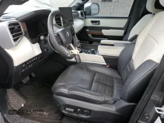 2022 Toyota Tundra Capstone Hybrid with VIN 5TFVC5DB9NX007727, listed as a Copart auction lot 49728855 with 42,542 mi miles and Salvage title. Bid and sale history available at DreamBid. Image 7.