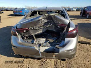 2017 Infiniti Q50 3.0t Signature Edition with VIN JN1EV7AR1HM840874, listed as a Copart auction lot 80131114 with 118,979 mi miles and Salvage Title. Bid and sale history available at carsss.com. Image 6.