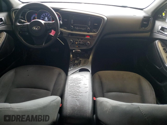 2015 Kia Optima LX with VIN 5XXGM4A76FG462530, listed as a Copart auction lot 48503955 with 258,904 mi miles and Salvage Title. Bid and sale history available at DreamBid. Image 8.