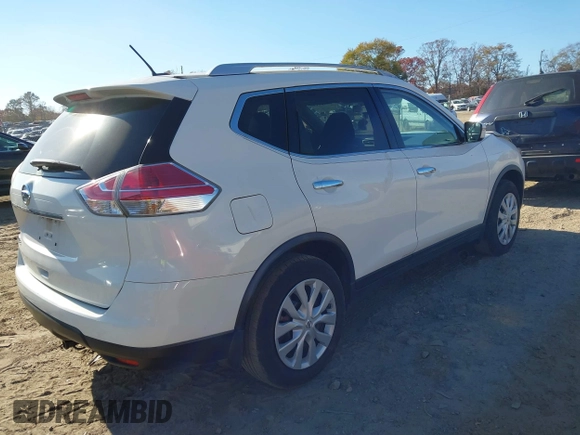 2016 Nissan Rogue S with VIN JN8AT2MT2GW003957, listed as a IAAI auction lot 40912213 with 139,143 mi miles. Bid and sale history available at carsss.com. Image 4.