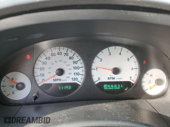2005 Dodge Caravan SE with VIN 1D4GP24RX5B283570, listed as a Copart auction lot 87555195 with 71,193 mi miles and Salvage Title. Bid and sale history available at DreamBid. Image 9.